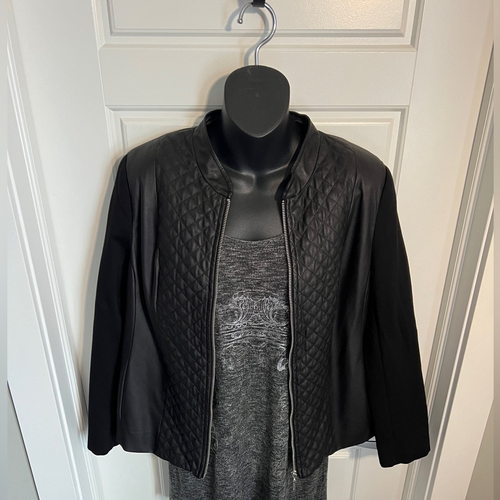 PETITE Leather Jacket